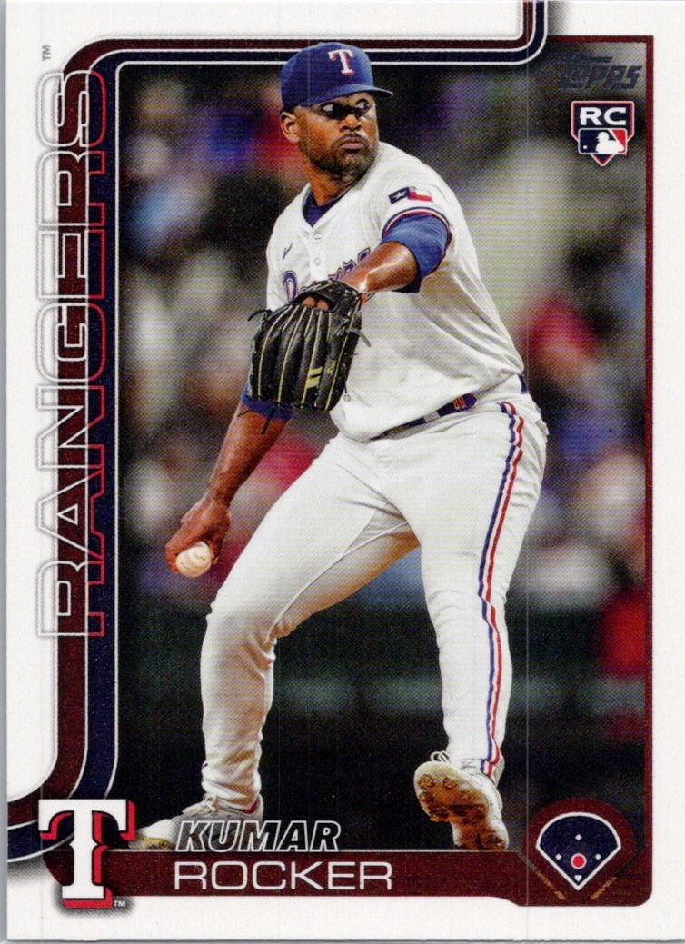 2025 Topps #408 Kumar Rocker Texas Rangers