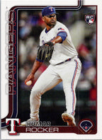 2025 Topps #408 Kumar Rocker Texas Rangers