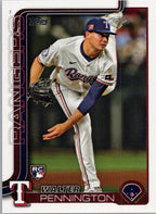 2025 Topps #493 Walter Pennington Texas Rangers