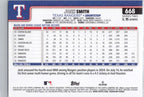 2025 Topps #668 Josh Smith Texas Rangers