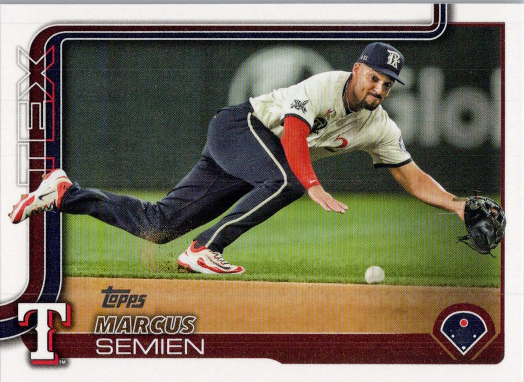 2025 Topps #383 Marcus Semien Texas Rangers