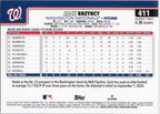 2025 Topps #411 Zach Brzykcy Washington Nationals