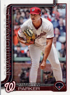 2025 Topps #684 Mitchell Parker Washington Nationals