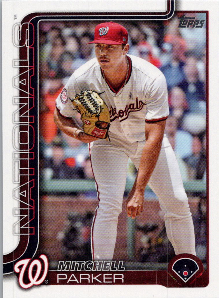 2025 Topps #684 Mitchell Parker Washington Nationals