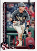 2025 Topps #641 Alex Call Washington Nationals
