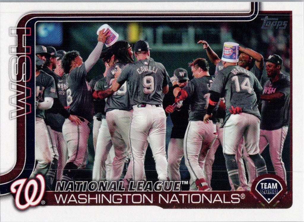 2025 Topps #507 Washington Nationals Washington Nationals