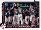 2025 Topps #507 Washington Nationals Washington Nationals