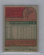 2024 Topps Heritage #597 Whit Merrifield Mini (High Numbers) Atlanta Braves