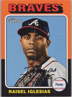 2024 Topps Heritage #519 Raisel Iglesias Atlanta Braves