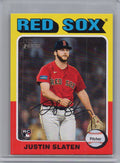 2024 Topps Heritage #721 Justin Slaten Boston Red Sox
