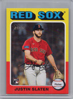 2024 Topps Heritage #721 Justin Slaten Boston Red Sox
