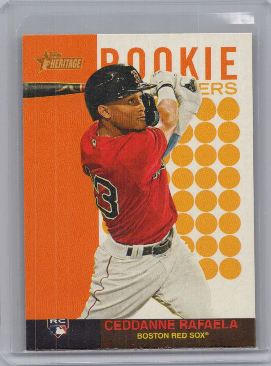 2024 Topps Heritage #RP-1 Ceddanne Rafaela Rookie Performers Boston Red Sox