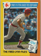 2024 Topps Heritage #FLF-3 Fred Lynn The Fred Lynn Files Boston Red Sox