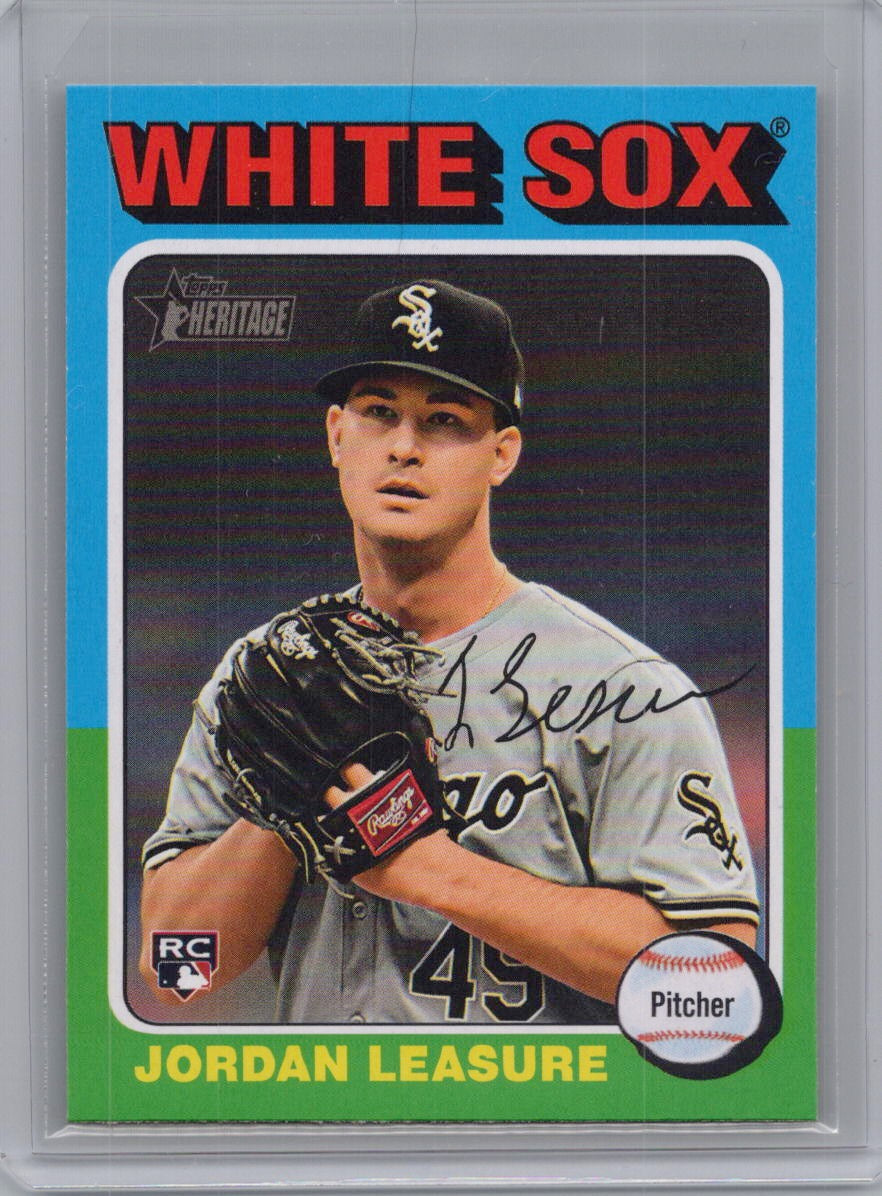 2024 Topps Heritage #716 Jordan Leasure Chicago White Sox