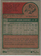 2024 Topps Heritage #627 Garrett Crochet Chicago White Sox