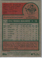 2024 Topps Heritage #673 Kyle Manzardo Cleveland Guardians