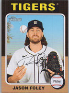 2024 Topps Heritage #718 Jason Foley Detroit Tigers