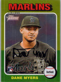 2024 Topps Heritage #412 Dane Myers Chrome #/699 Miami Marlins