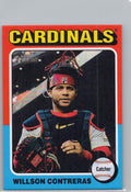 2024 Topps Heritage #520 Willson Contreras Mini (High Numbers) St. Louis Cardinals