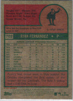 2024 Topps Heritage #702 Ryan Fernandez St. Louis Cardinals