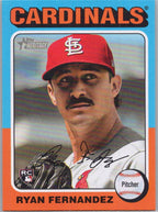 2024 Topps Heritage #702 Ryan Fernandez St. Louis Cardinals