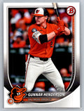 2025 Bowman #2 Gunnar Henderson Baltimore Orioles