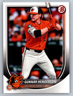 2025 Bowman #2 Gunnar Henderson Baltimore Orioles