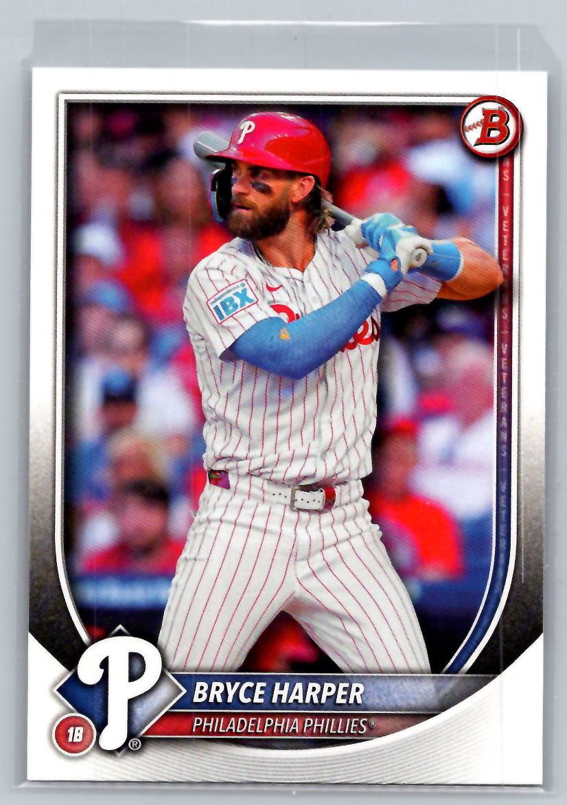 2025 Bowman #3 Bryce Harper Philadelphia Phillies