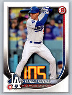 2025 Bowman #5 Freddie Freeman Los Angeles Dodgers