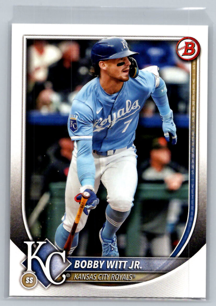 2025 Bowman #7 Bobby Witt Jr. Kansas City Royals