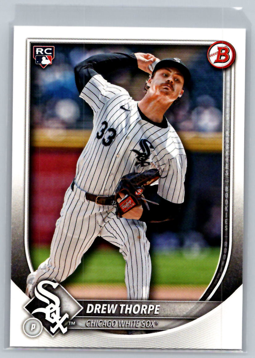 2025 Bowman #8 Drew Thorpe Chicago White Sox