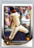 2025 Bowman #11 Jackson Chourio Milwaukee Brewers
