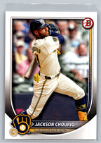 2025 Bowman #11 Jackson Chourio Milwaukee Brewers