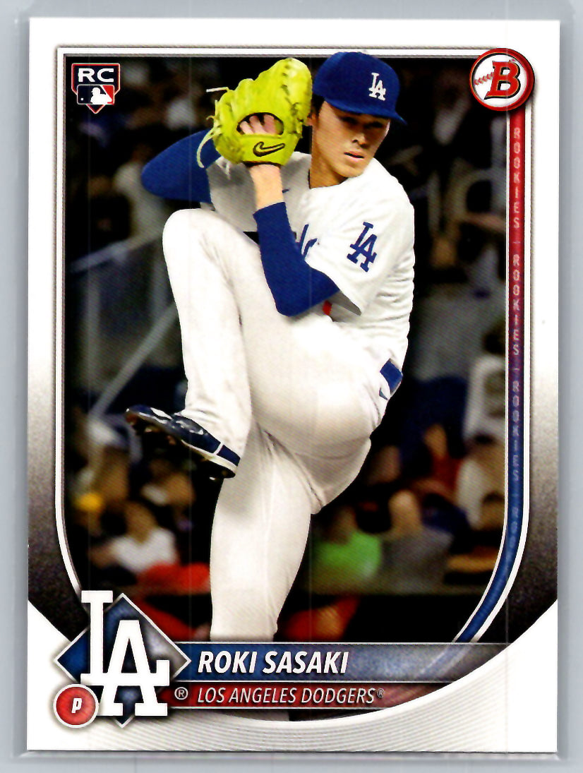 2025 Bowman #12 Roki Sasaki Los Angeles Dodgers