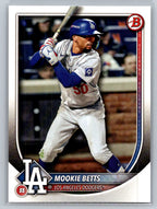 2025 Bowman #16 Mookie Betts Los Angeles Dodgers
