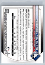 2025 Bowman #18 Yoshinobu Yamamoto Los Angeles Dodgers
