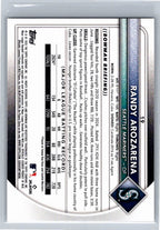 2025 Bowman #19 Randy Arozarena Seattle Mariners