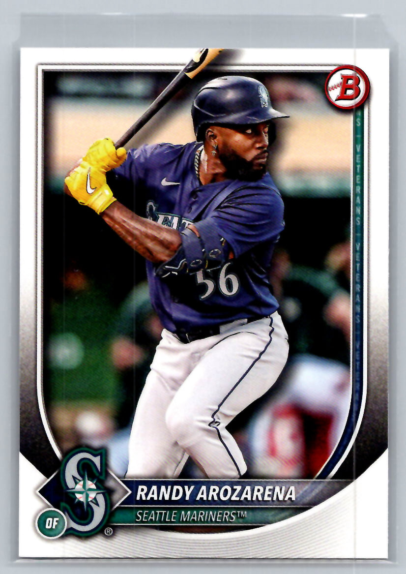 2025 Bowman #19 Randy Arozarena Seattle Mariners