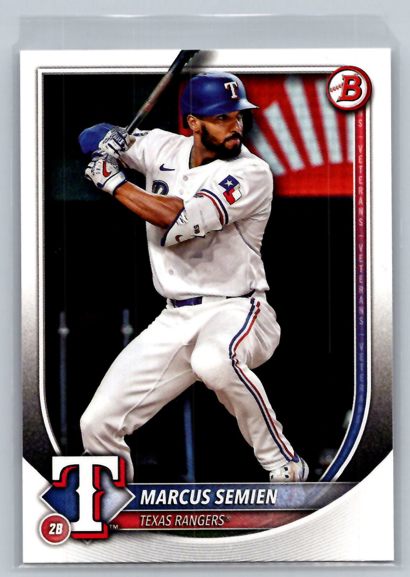 2025 Bowman #24 Marcus Semien Texas Rangers