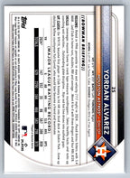 2025 Bowman #25 Yordan Alvarez Houston Astros
