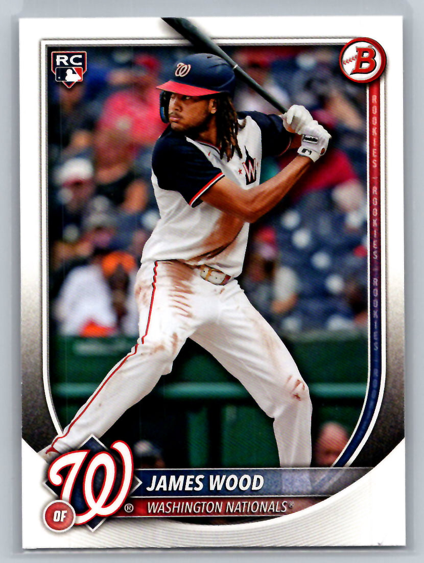 2025 Bowman #29 James Wood Washington Nationals