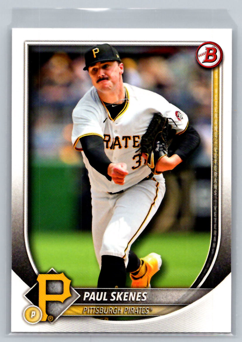 2025 Bowman #30 Paul Skenes Pittsburgh Pirates