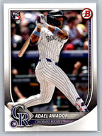 2025 Bowman #31 Adael Amador Colorado Rockies