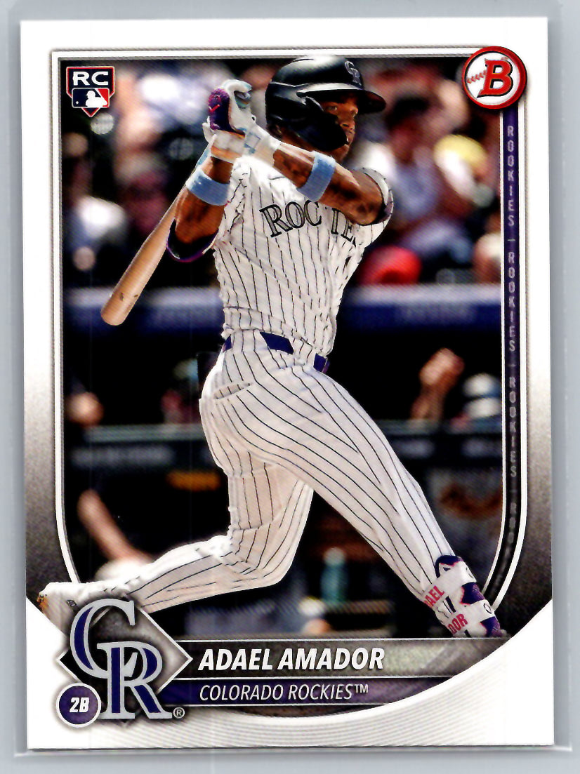 2025 Bowman #31 Adael Amador Colorado Rockies