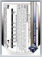 2025 Bowman #34 Salvador Perez Kansas City Royals