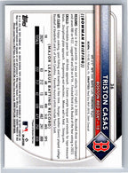 2025 Bowman #36 Triston Casas Boston Red Sox