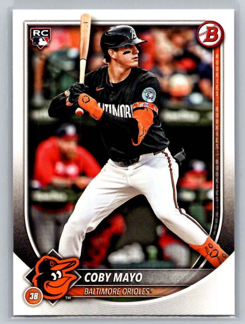 2025 Bowman #37 Coby Mayo Baltimore Orioles