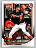 2025 Bowman #37 Coby Mayo Baltimore Orioles