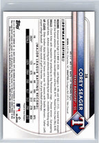 2025 Bowman #38 Corey Seager Texas Rangers