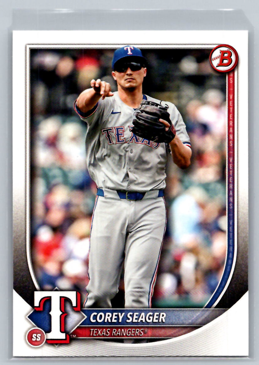 2025 Bowman #38 Corey Seager Texas Rangers